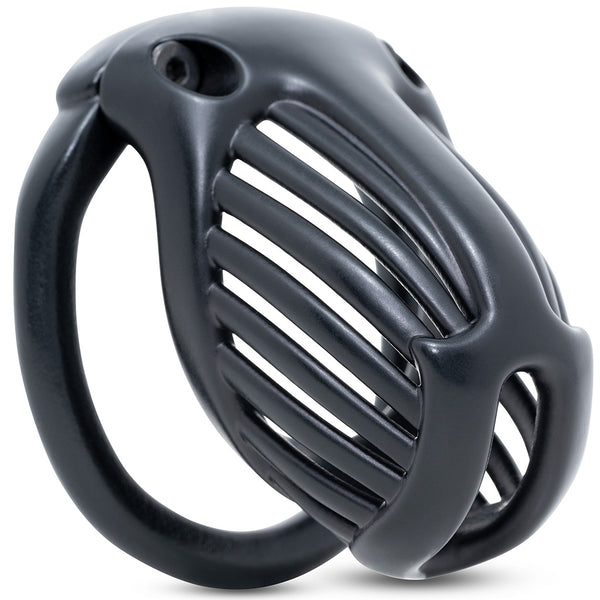 Black Athena cage kit with hexlock screws and thin bars down the front of the tube.