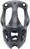 Black Hera chastity cage in medium size with a hexlock system.
