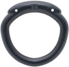 Black Olympus 3D printed 38mm chastity back ring with a hexlock system.