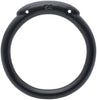 Black Olympus 3D printed 54mm chastity back ring with a hexlock system.