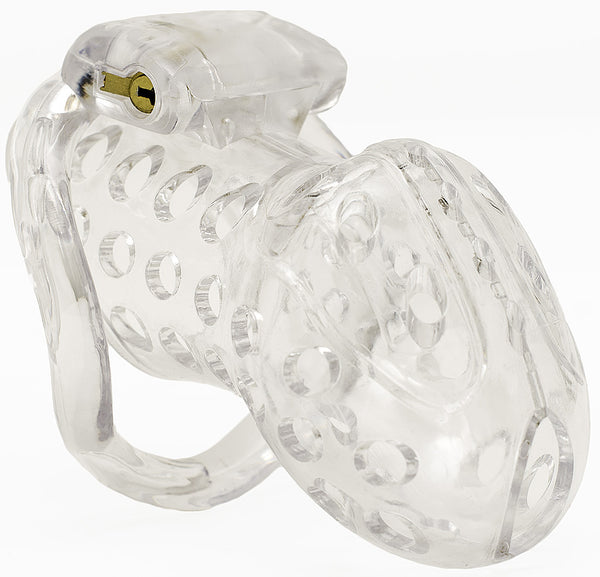 Standard clear HoD398 male chastity device