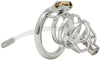 JTS S202 large chastity device with a urethral tube and circular ring