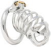 JTS S209 XXL chastity device with a circular ring