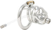 JTS S210 large chastity device with a urethral tube and circular ring