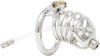 JTS S210 XL chastity device with a urethral tube and circular ring