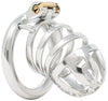 JTS S213 XL chastity device with a circular ring