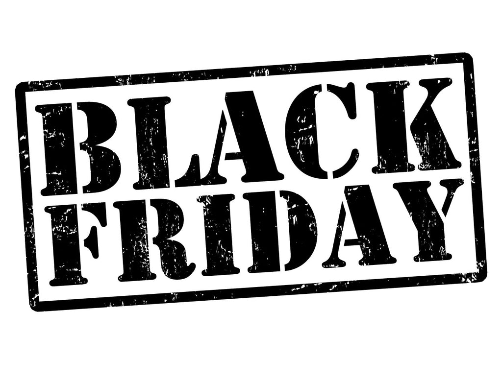 Black Friday 2017 and Holiday Notice