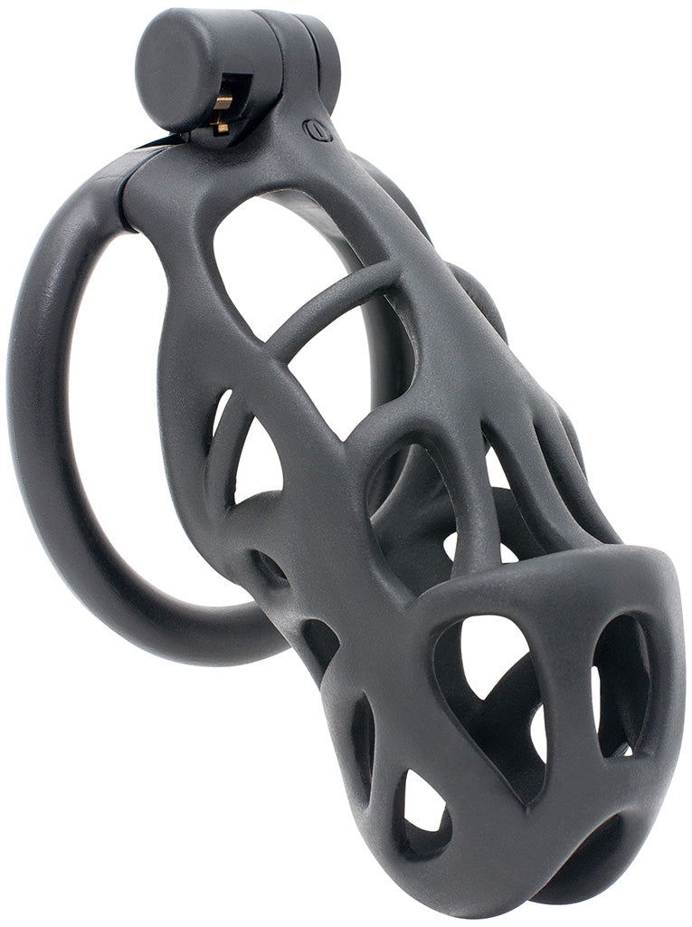 Black HoD P99 XL size chastity cage.