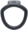 Black Olympus 3D printed 40mm chastity back ring with a barrel lock system.