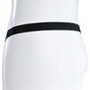 The rear of the strap with a single black elastic band.