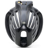 Front of the black Athena barrel lock cage kit.
