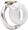 Side view of the S147 XS chastity device.