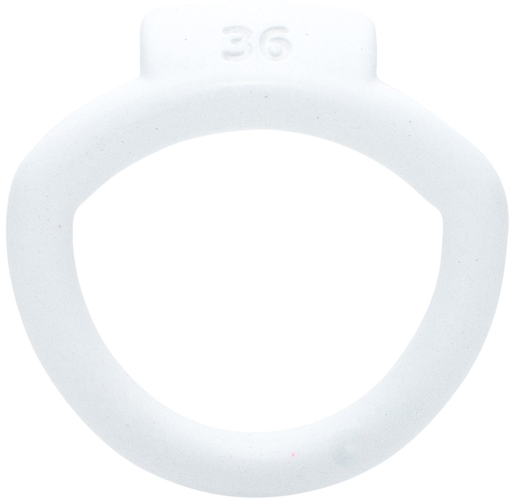 Back Ring Accessory White Olympus Back Ring - Barrel Lock - All Sizes | House of Denial