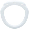 White Olympus 3D printed 42mm chastity back ring with a hexlock system.