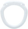 White Olympus 3D printed 42mm chastity back ring with a hexlock system.