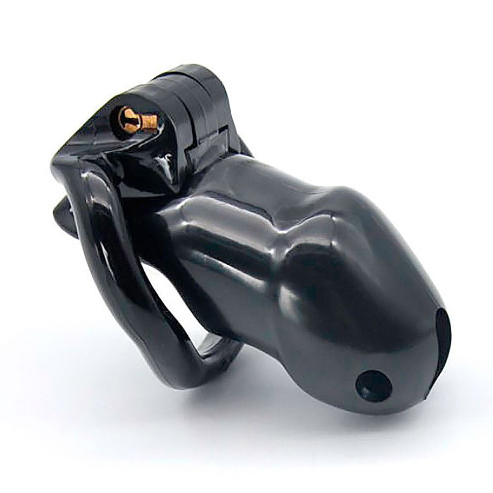 Small black Holy Trainer V2 chastity device
