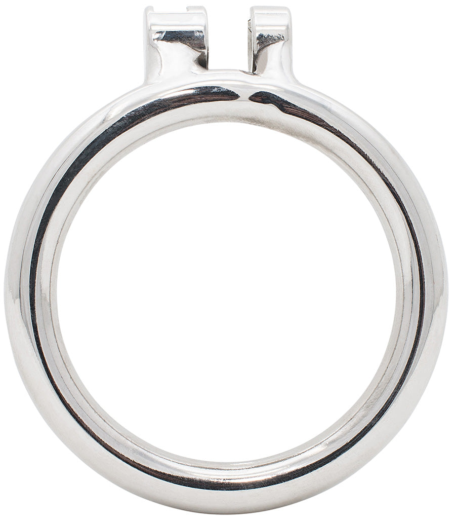 50mm stainless steel circular chastity device back ring