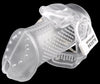 Standard size clear HoD373 male chastity device