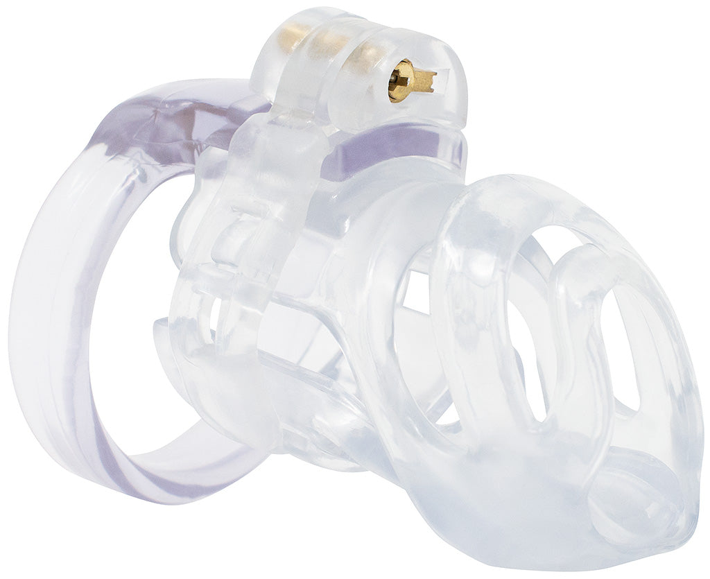 Standard clear PC1 male chastity device