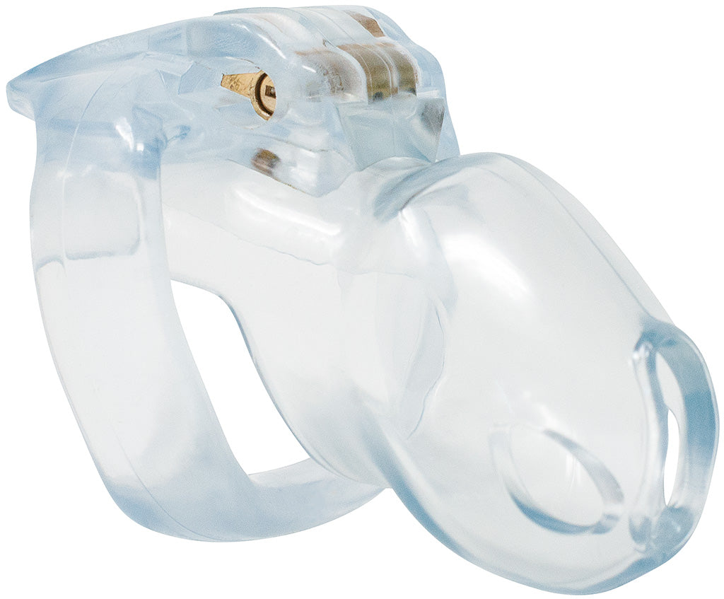 Small clear Holy Trainer V4 chastity device