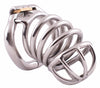 Large S100 steel male chastity device