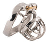 Extra small steel S90 male chastity device