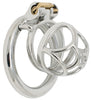 JTS S201 medium chastity device with a circular ring