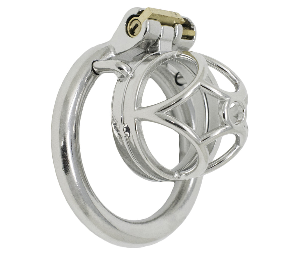Stainless Steel Male Chastity Device Super Small Cage Men Metal Locking  Belt 161