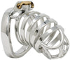 JTS S201 XXL chastity device with a curved ring