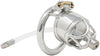 JTS S204 standard chastity device with a urethral tube and circular ring