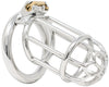 JTS S205 XXL chastity device with a circular ring