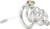JTS S206 large chastity device with a urethral tube and circular ring