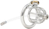 JTS S206 small chastity device with a urethral tube and circular ring