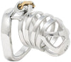 JTS S209 XL chastity device with a curved ring