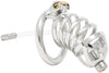 JTS S210 XXL chastity device with a urethral tube and circular ring