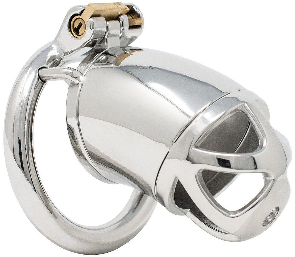 JTS S211 large chastity device with a circular ring