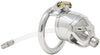 JTS S212 standard chastity device with a urethral tube and circular ring