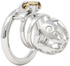 JTS S213 large chastity device with a circular ring