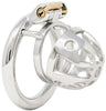 JTS S213 medium chastity device with a circular ring