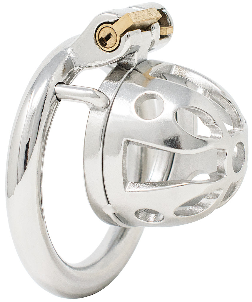 JTS S213 small chastity device with a circular ring