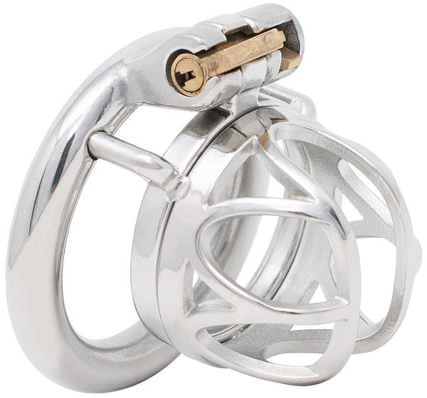 JTS S215 small chastity device with a circular ring