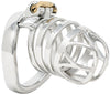 JTS S215 XL chastity device with a curved ring