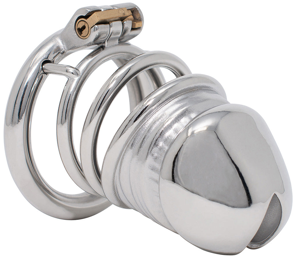 JTS S216 large chastity device with a circular ring