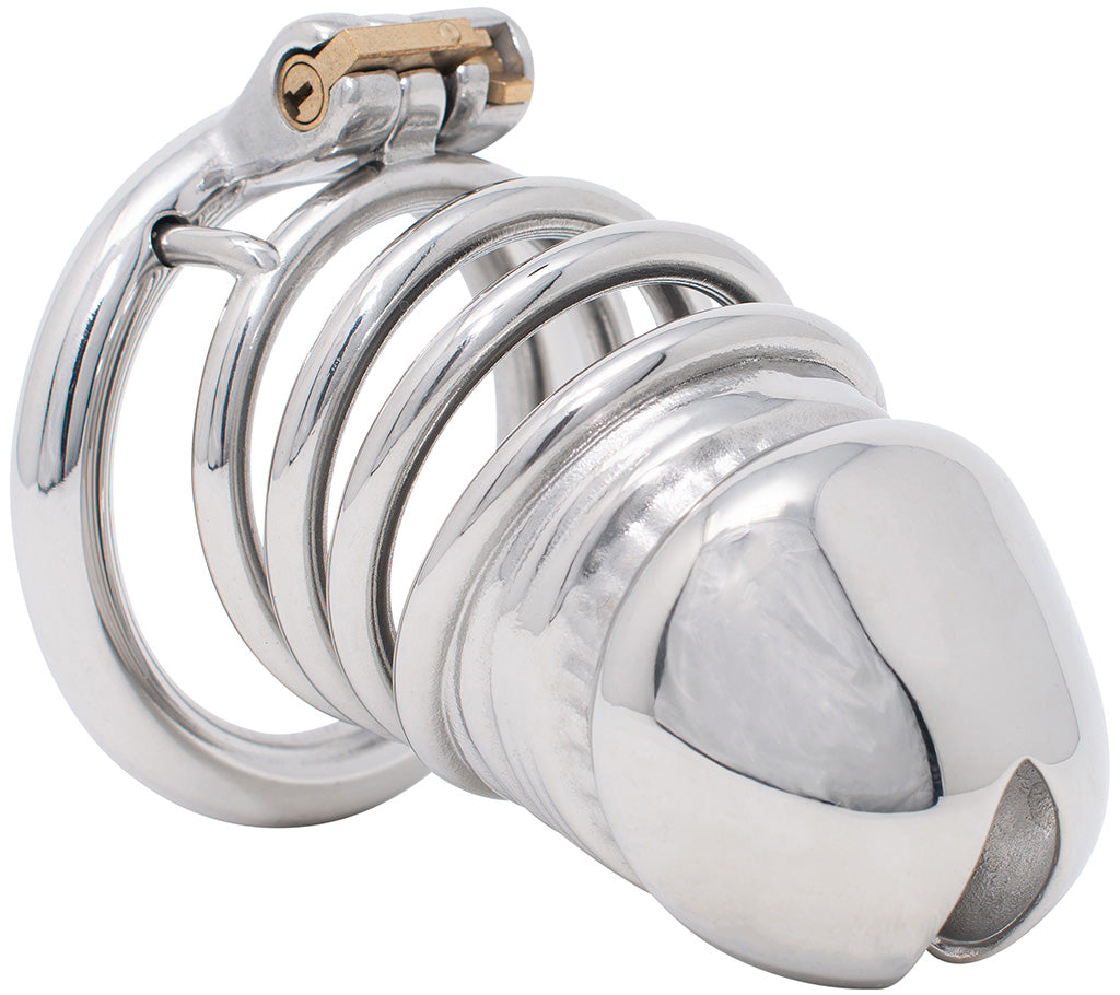 JTS S216 XL chastity device with a circular ring