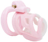 Pink HoD227 male chastity device.