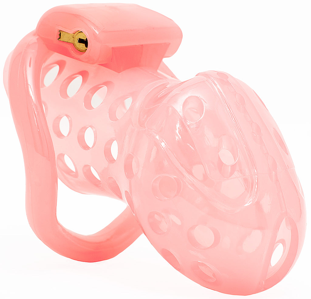 Standard pink HoD398 male chastity device