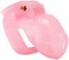 Nano pink Holy Trainer V4 chastity device.