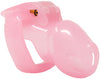 Small pink Holy Trainer V4 chastity device.