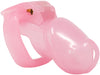 Standard pink Holy Trainer V4 chastity device.