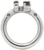 40mm stainless steel S200 circular chastity device back ring.
